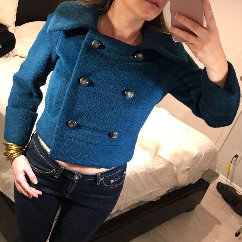 Diane Von Furstenberg Lady Bird Cropped Jacket